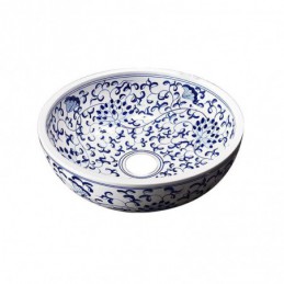 Kék-fehér porcelán munkalap...