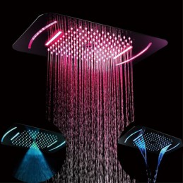 LED zuhanyfej krómozott...