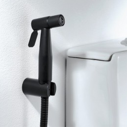 Egylyukú bidé fekete WC...