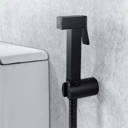 Réz egylyukú bidé fekete WC...