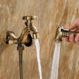 Antik sárgaréz WC WC...